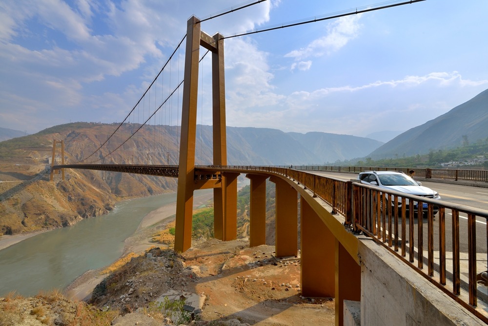 会东：往返县城和乌东德镇的这条乡镇公路插图1