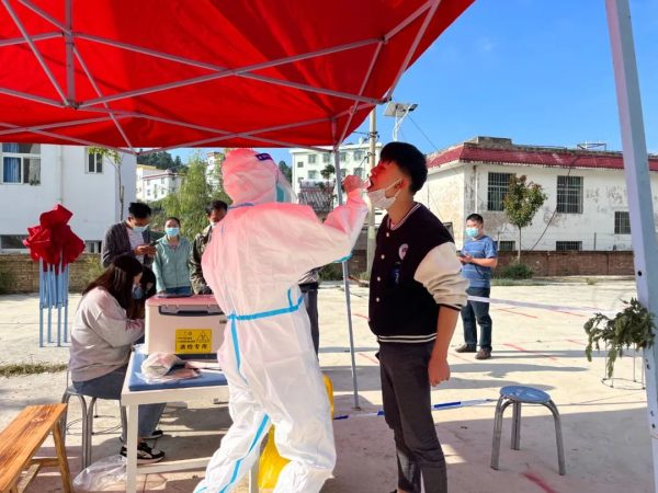 会东县老君滩乡第二轮全员核酸检测任务艰巨-会东网