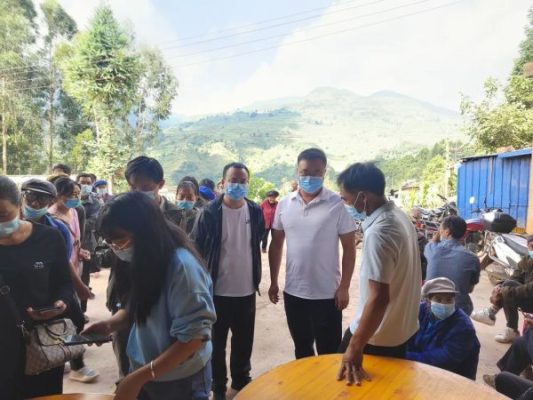 会东网在线快讯|会东鲹鱼河镇全员核酸检测工作-会东网