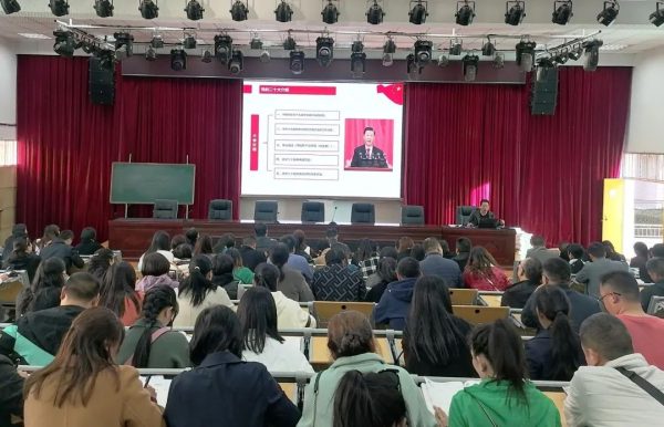 会东网，11月14日，会东县第三小学党的二十大报告专题学习会插图