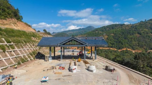 川滇明珠会东北收费站即将完工，预计在12月底通车-会东网