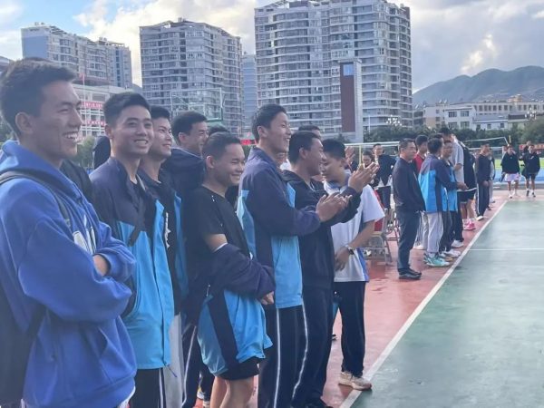 会东和文中学教职工运动会篮球比赛开幕插图8