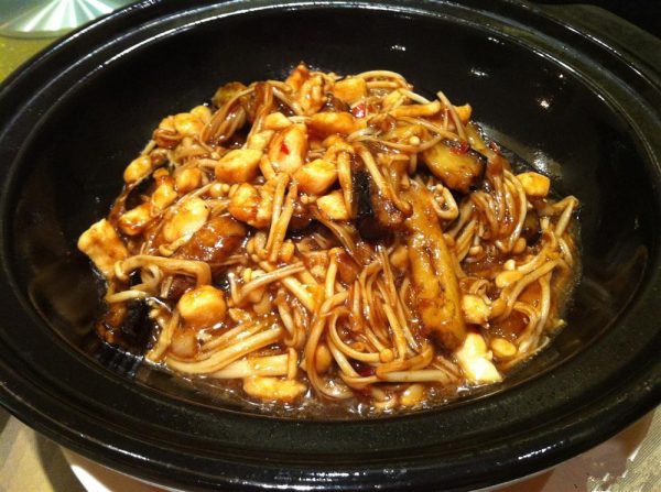 【会东网美食】酱爆茄子金针菇、榨菜蒸猪心，越吃越想吃-会东网