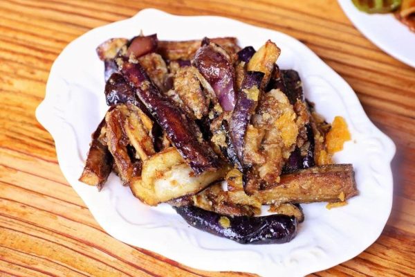 会东网美食丨川味炝锅鱼、肉丝花生凉粉、咸蛋黄烧茄子做法插图8