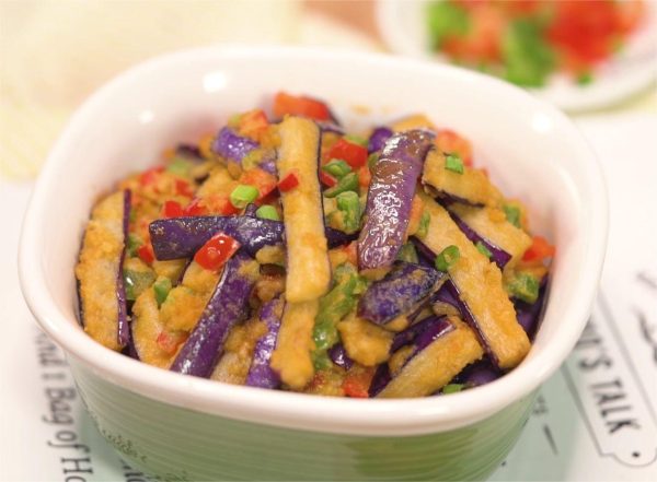 会东网美食丨川味炝锅鱼、肉丝花生凉粉、咸蛋黄烧茄子做法插图9