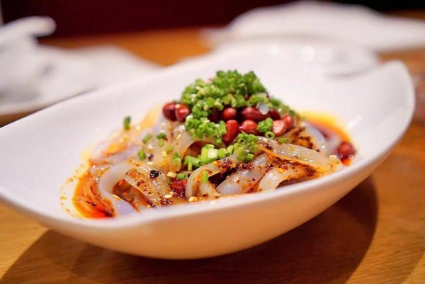 会东网美食丨川味炝锅鱼、肉丝花生凉粉、咸蛋黄烧茄子做法插图4