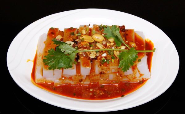 会东网美食丨川味炝锅鱼、肉丝花生凉粉、咸蛋黄烧茄子做法插图5