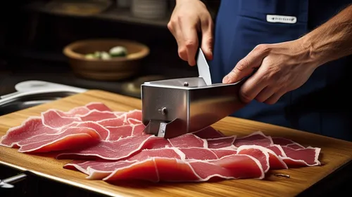 会东美食：手动切羊肉片机（手动切肉机）？插图1