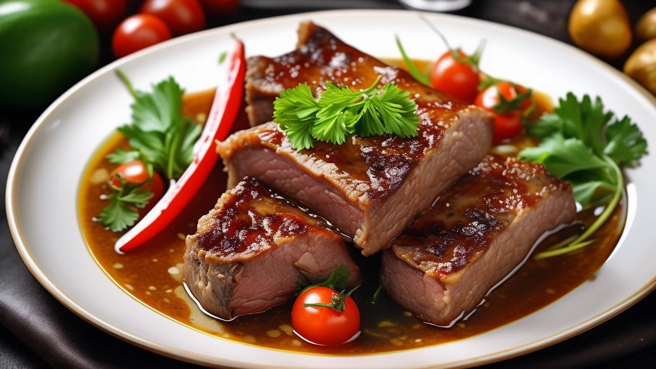 炒羊肉丝怎么炒好吃（炒制美味羊肉丝的技巧）？插图1