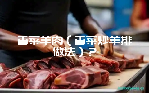 香菜羊肉（香菜炒羊排做法）？-会东网