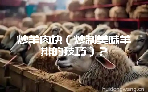 炒羊肉块（炒制美味羊排的技巧）？-会东网
