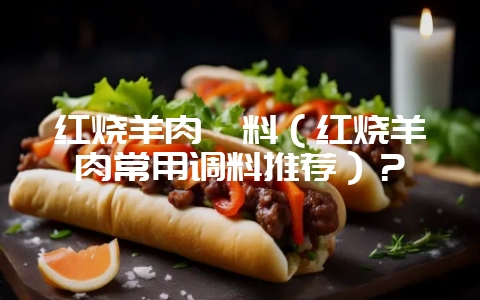 红烧羊肉佐料（红烧羊肉常用调料推荐）？-会东网