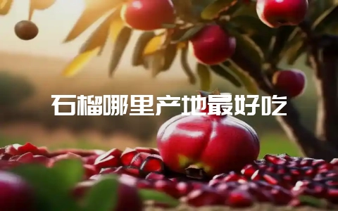 石榴哪里产地最好吃-会东网
