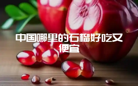 中国哪里的石榴好吃又便宜-会东网