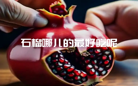 石榴哪儿的最好吃呢-会东网
