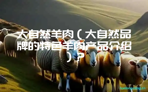 大自然羊肉（大自然品牌的特色羊肉产品介绍）？-会东网