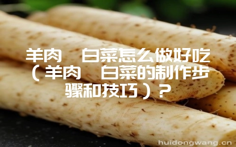 羊肉炖白菜怎么做好吃(羊肉炖白菜的制作步骤和技巧)?插图 羊肉炖白菜怎么做好吃(羊肉炖白菜的制作步骤和技巧)?插图