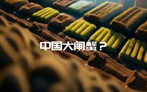 中国大闸蟹?插图 中国大闸蟹?插图