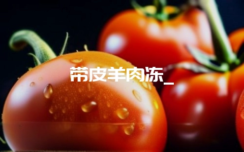 带皮羊肉冻_插图 带皮羊肉冻_插图