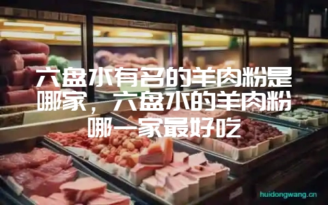 六盘水有名的羊肉粉是哪家，六盘水的羊肉粉哪一家最好吃-会东网