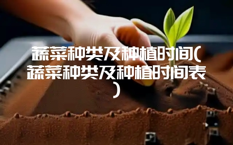 蔬菜种类及种植时间(蔬菜种类及种植时间表)-会东网