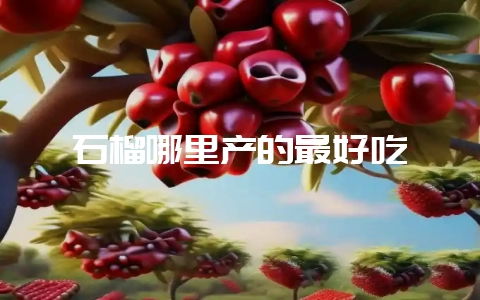 石榴哪里产的最好吃-会东网
