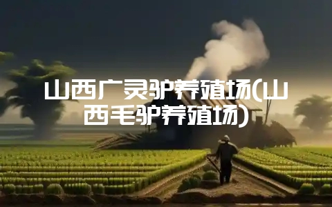 山西广灵驴养殖场(山西毛驴养殖场)插图 山西广灵驴养殖场(山西毛驴养殖场)插图