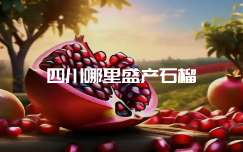 四川哪里盛产石榴-会东网