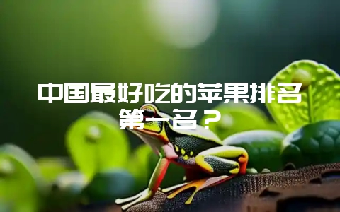 中国最好吃的苹果排名第一名？-会东网