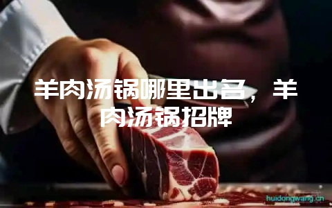 羊肉汤锅哪里出名，羊肉汤锅招牌-会东网