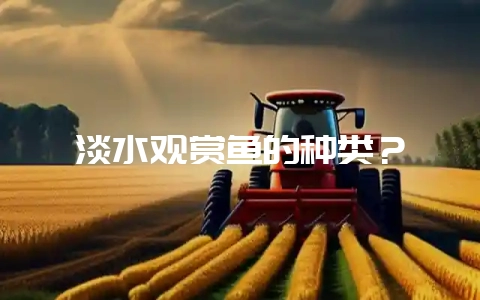 淡水观赏鱼的种类？-会东网