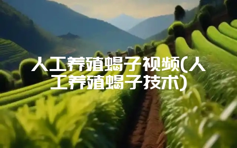 人工养殖蝎子视频(人工养殖蝎子技术)-会东网
