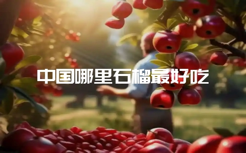 中国哪里石榴最好吃-会东网