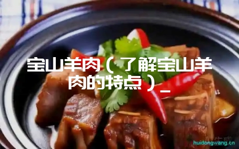 宝山羊肉（了解宝山羊肉的特点）_-会东网