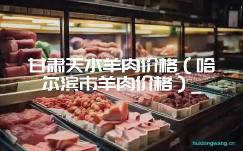 甘肃天水羊肉价格（哈尔滨市羊肉价格）_-会东网