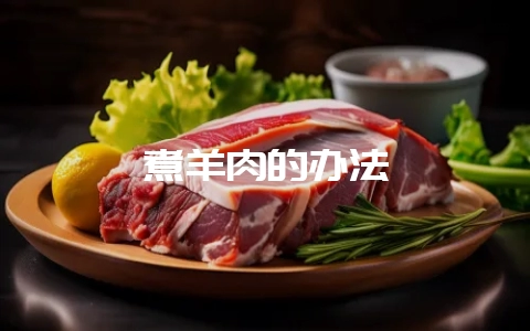 煮羊肉的办法-会东网