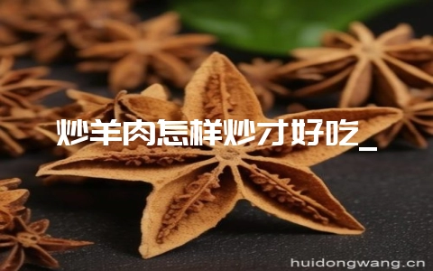 炒羊肉怎样炒才好吃_-会东网