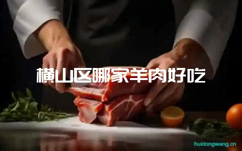 横山区哪家羊肉好吃-会东网