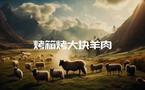 烤箱烤大块羊肉-会东网
