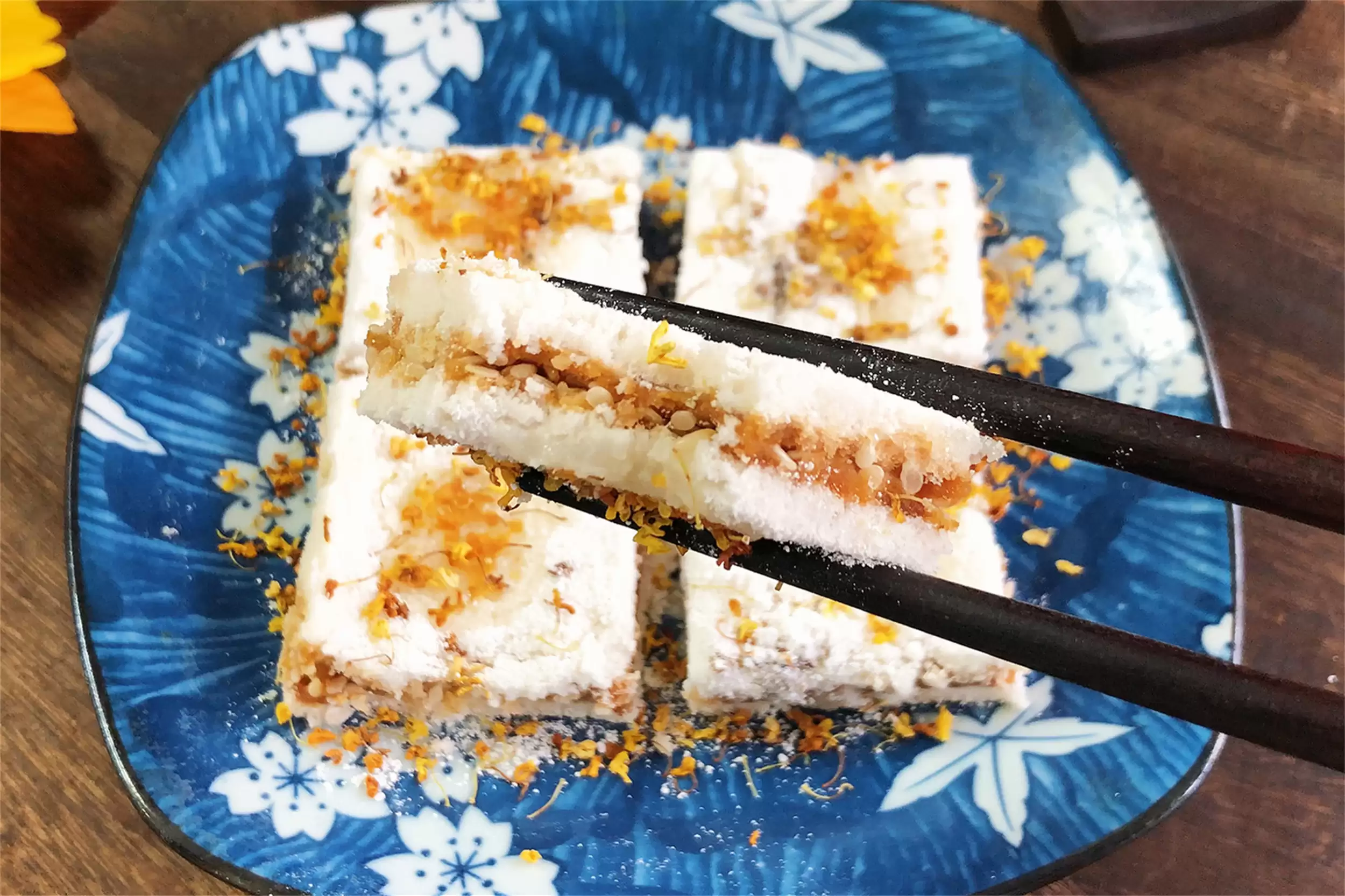 重阳节“重阳糕”做法，松软香甜敬老情插图1