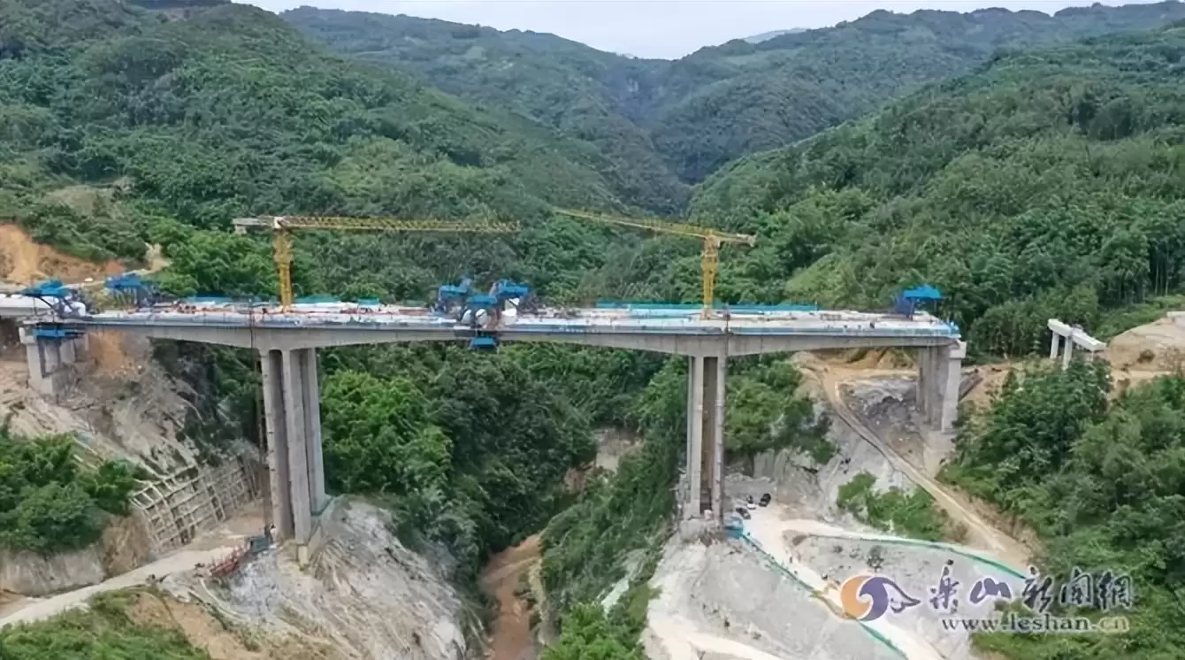 乐西高速已贯通83.85％，建设取得重大进展成果！插图1