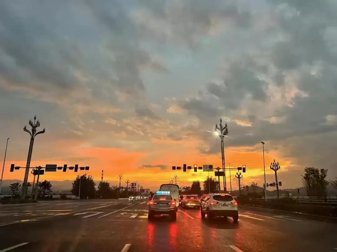 西昌今日朝霞美如画，高清图片为你保存留念！插图7