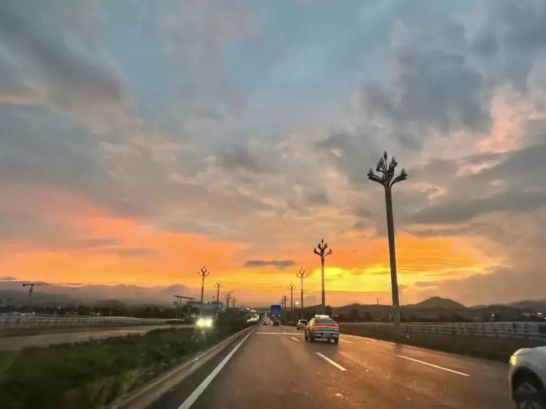 西昌今日朝霞美如画，高清图片为你保存留念！插图8