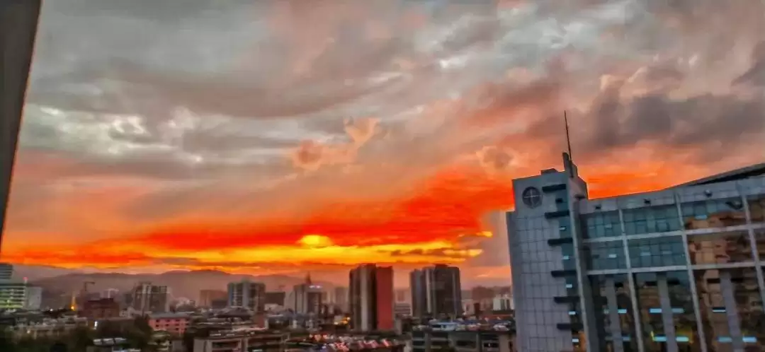 西昌今日朝霞美如画，高清图片为你保存留念！插图5