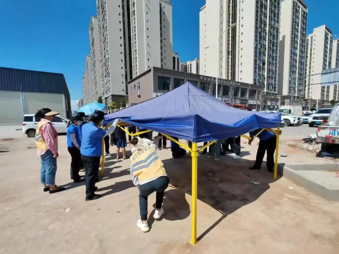 西昌西部新城便民菜市场过渡点正式启用便民！插图2