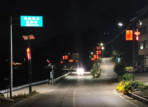 大崇镇亮化工程：点亮乡村“振兴路”插图4