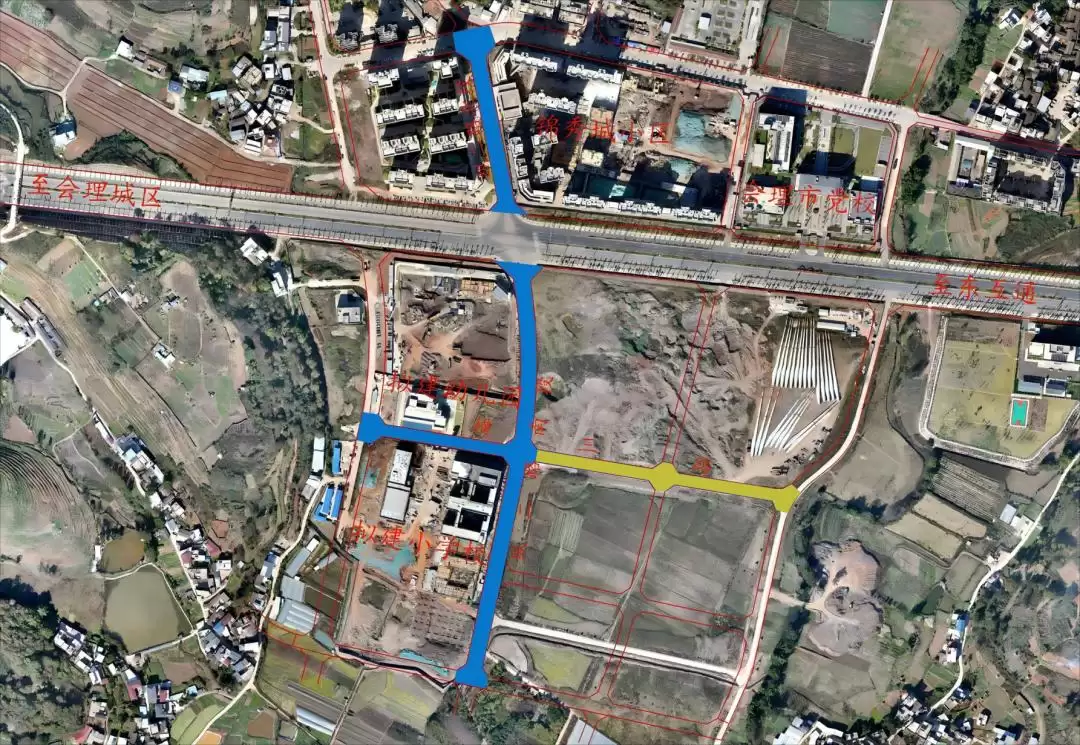 会理市三部门通告：东坝纵二横三路 2025 年 8 月 19 日起分段施工，这些事项需注意插图1