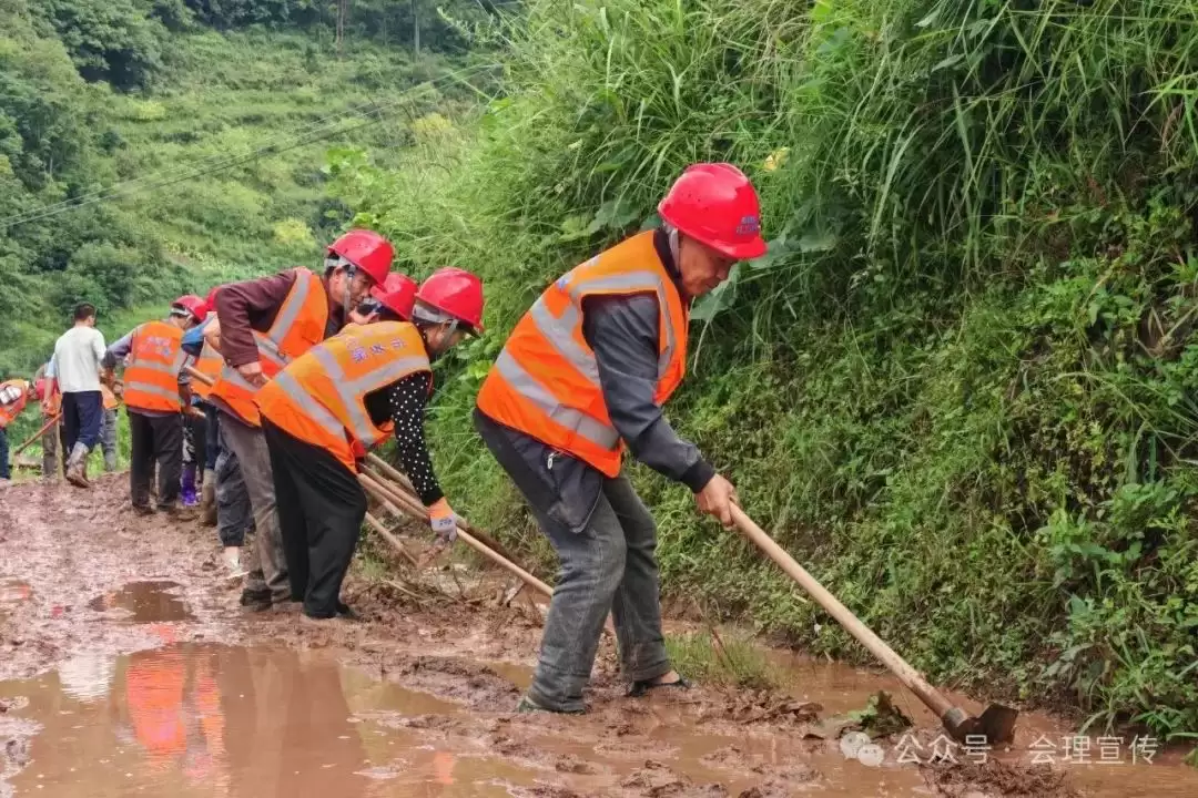 会理市：以工代赈筑富路，民生工程暖民心插图1
