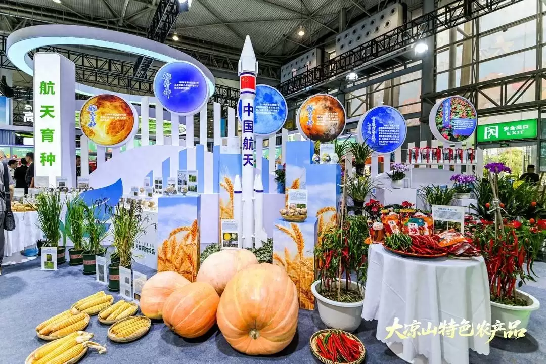 第十一届农博会凉山展馆惊艳亮相：科技生态融合，尽显特色农产品与民族文化魅力-会东网