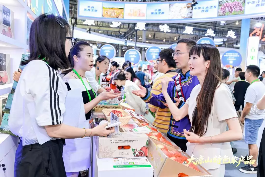 第十一届农博会凉山展馆惊艳亮相：科技生态融合，尽显特色农产品与民族文化魅力插图2